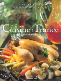 Cuisine de france - 60 plats traditionnels du terroir - illustrations, couleur