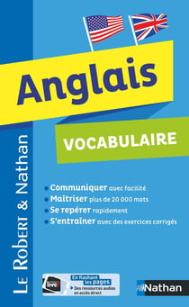 Dictionnaire Le Robert & Nathan - anglais - vocabulaire (édition 2018)
