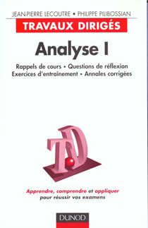 Analyse t.1 - travaux diriges