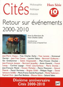 REVUE CITES Tome HS : retour sur événements 2000-2010