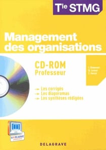 Management des organisations - terminale stmg - cd-rom du professeur