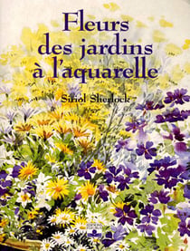 Fleurs des jardins a l'aquarelle