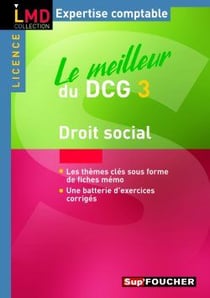 Le meilleur du DCG t.3 - droit social