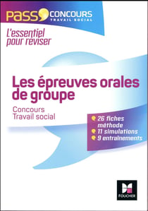 Pass'concours : les épreuves orales de groupe en travail social