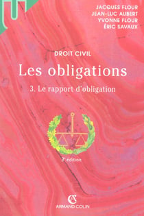 Les obligations t.3 - le rapport d'obligation (3E EDITION)