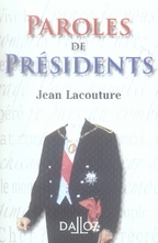 Paroles de présidents