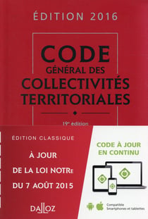 CODE GAL COLL. TERRITORIALES 2016