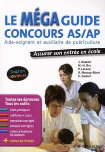 Le méga guide concours as/ap