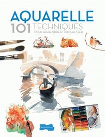 Aquarelle - 101 techniques pour apprendre