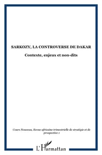 REVUE COURS NOUVEAU n.1-2 : Sarkozy - la controverse de Dakar