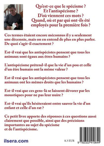 Le spécisme, qu'est ce que c'est