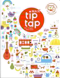 Maxi tip tap, mon grand imagier intéractif