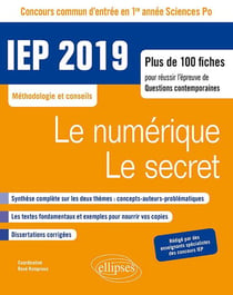 IEP - méthodologie et conseils - thème 1, thème 2 (édition 2019)
