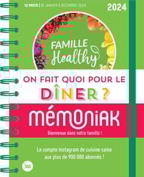 Mémoniak : on fait quoi pour le dîner ? de janvier à décembre (édition 2024)