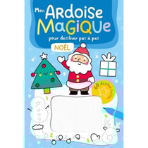 Mon ardoise magique pour dessiner pas à pas : Noël - 60 dessins faciles