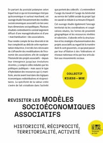 Revisiter les modèles socioéconomiques associatifs : Historicité Réciprocité Territorialité Activité