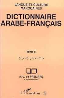 Dictionnaire arabe/français Tome 8
