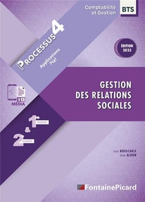 Processus 4 : gestion des relations sociales - BTS CG, 1re et 2e années