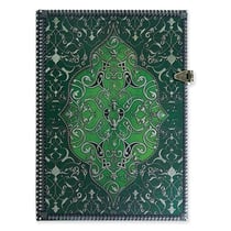 Carnet d'adresses - lys vert