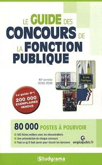 Guide des concours de la fonction publique 2010-2011