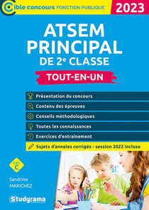 ATSEM principal de 2e classe tout-en-un : concours catégorie C (édition 2023)