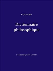 Dictionnaire philosophique