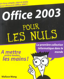 Office 2003 pour les nuls