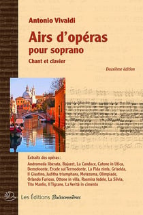 Airs d'opéra pour soprano - chant et clavier (2e édition)