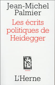 Les écrits politiques d'Heidegger