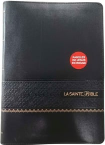 La Sainte Bible segond 1910 paroles de Jésus en rouge