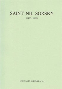 Saint Nil Sorskij (1433-1508)