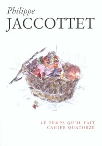 Cahier Philippe Jaccottet