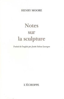 Notes sur la sculpture