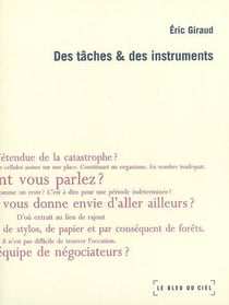 Des tâches et des instruments