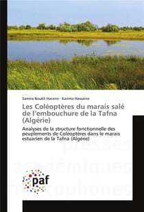 Les coleopteres du marais sale de l'embouchure de la tafna (algerie)