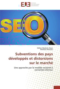 Subventions des pays developpes et distorsions sur le marche