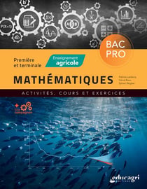 Mathématiques - 1re, Terminale BAC PRO : Activités, cours et exercices