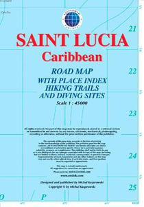 Saint lucia, cribbean