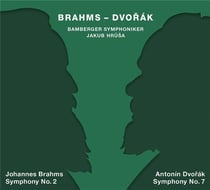 Brahms - Dvorák : Symphonie n°2 - Symphonie n°7 / Jakub Hrusa