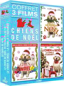 Chien de Noël + Chien de Noël en vacances au ski + Chien de Noël : la famille s'aggrandit