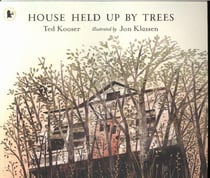 HOUSE HELD UP BY TREES