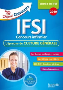 Objectif concours ifsi 2019 l'epreuve de culture generale