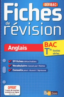 Defibac Fiches De Revision Anglais Tles Toutes Series