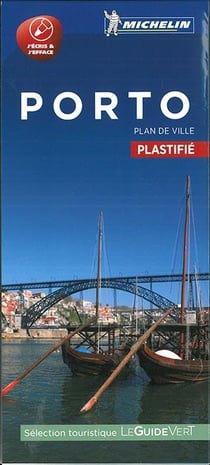 Porto-plan de ville plastifie