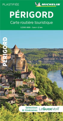 Carte routière touristique - Périgord
