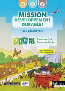 Escape cards : mission développement durable ! jeu collaboratif - bac pro (édition 2023)