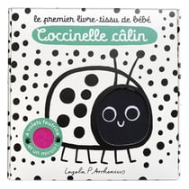 Le premier livre tissu de bébé : Coccinelle Câlin