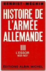 Histoire de l'armée allemande t.3