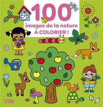 100 IMAGES A COLORIER NATURE