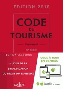 CODE DU TOURISME (COMMENTE)
